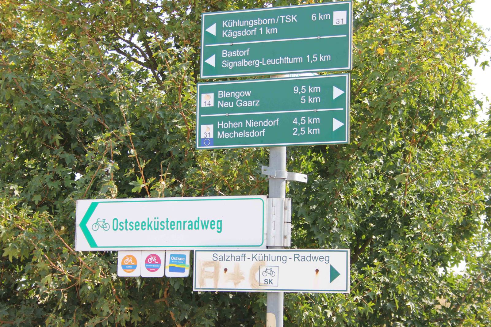 Hinweisschild